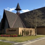 Church roofing company work.