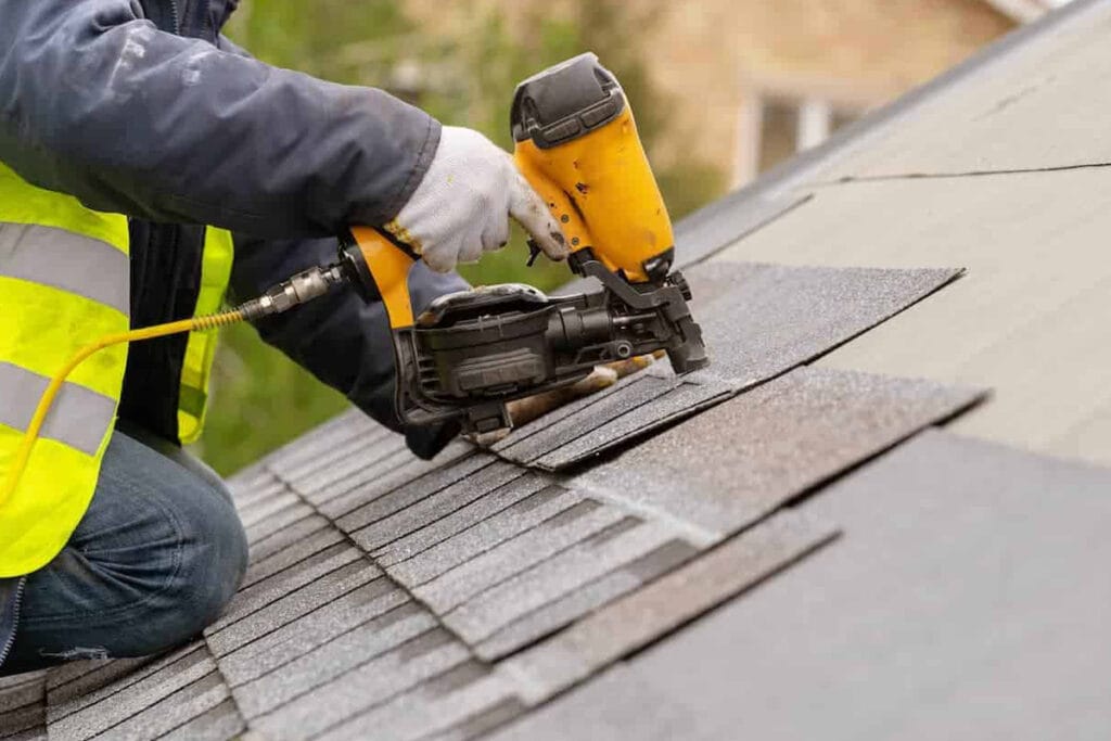 Wind Damaged Roof Repair