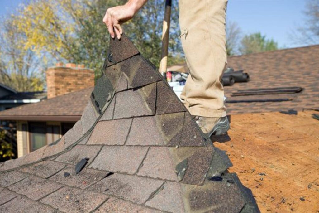 Storm Damaged Roof in-Baton Rouge
