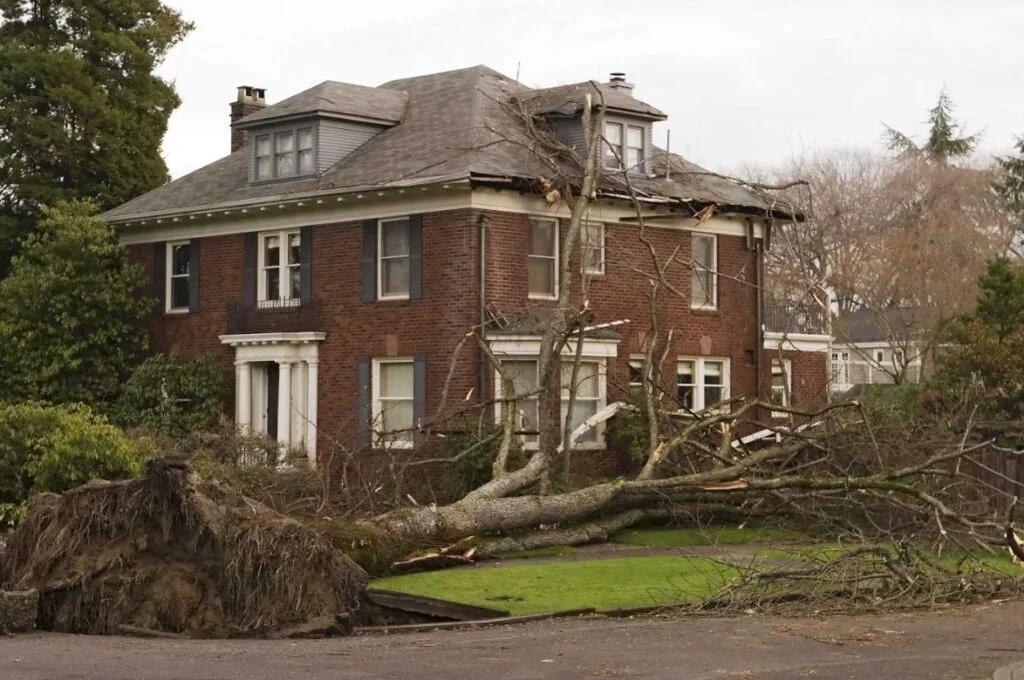roof storm damage in Baton Rouge